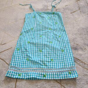 Vintage Lilly Pulitzer White Label Girls Ice cream  Sheath Dress Sz 10 VGUC